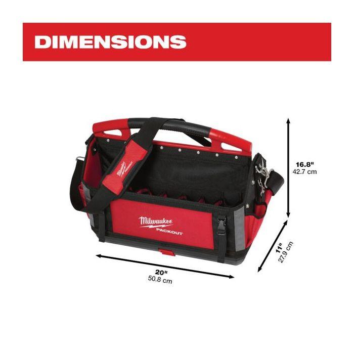 「PackOut」 Milwaukee Tool | ミルウォーキーツール PACKOUT™ 20インチトートバッグ 48 - 22 - 8320N - MisakaZoo