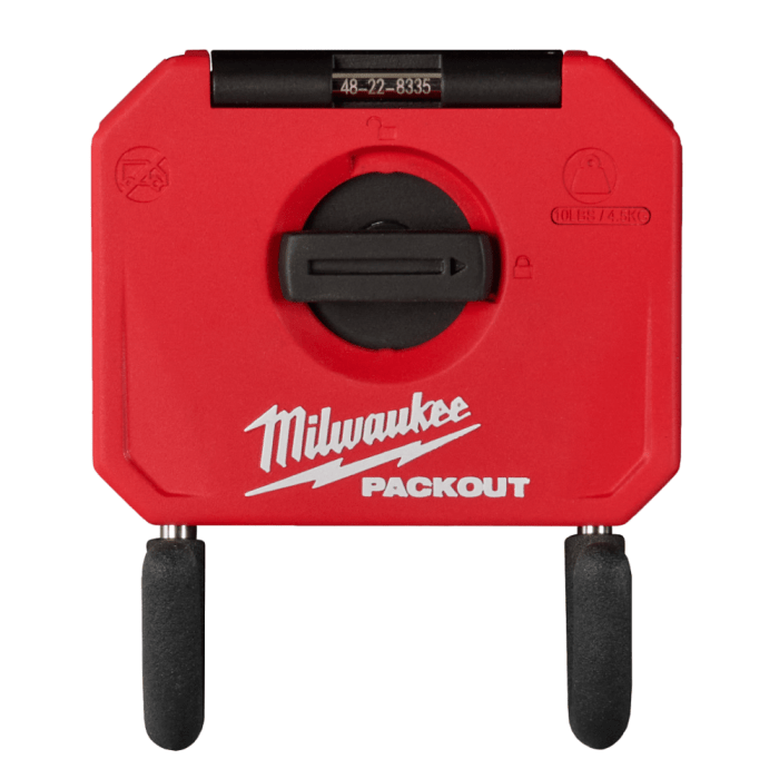 「PackOut」 Milwaukee Tool | ミルウォーキーツール PACKOUT™ ユーティリティフック 湾曲タイプ Sサイズ 48 - 22 - 8335 - MisakaZoo