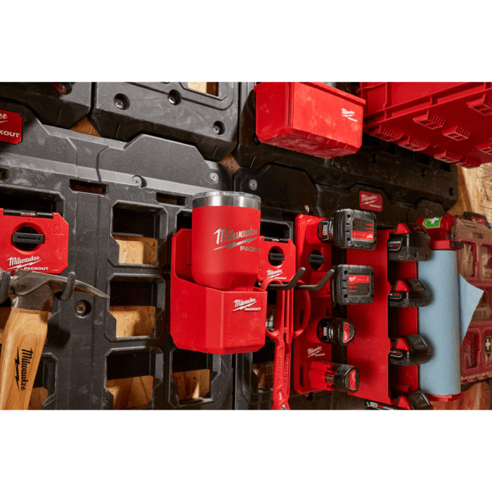 「PackOut」 Milwaukee Tool | ミルウォーキーツール PACKOUT™ カップホルダー 48 - 22 - 833 - MisakaZoo