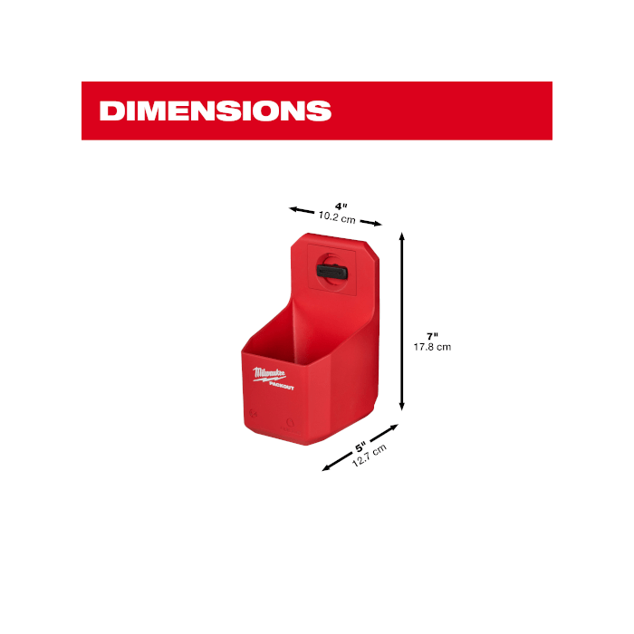 「PackOut」 Milwaukee Tool | ミルウォーキーツール PACKOUT™ カップホルダー 48 - 22 - 833 - MisakaZoo