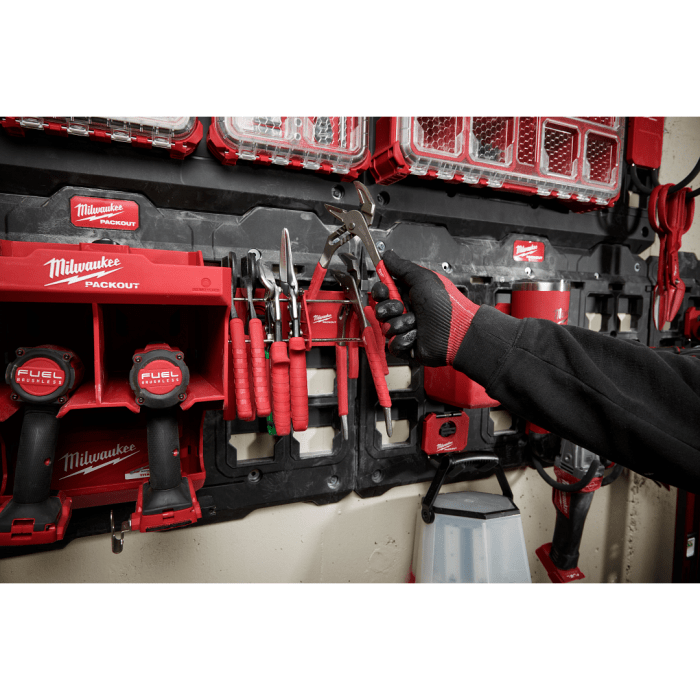 「PackOut」 Milwaukee Tool | ミルウォーキーツール PACKOUT™ プライヤーラック 48 - 22 - 8340 - MisakaZoo