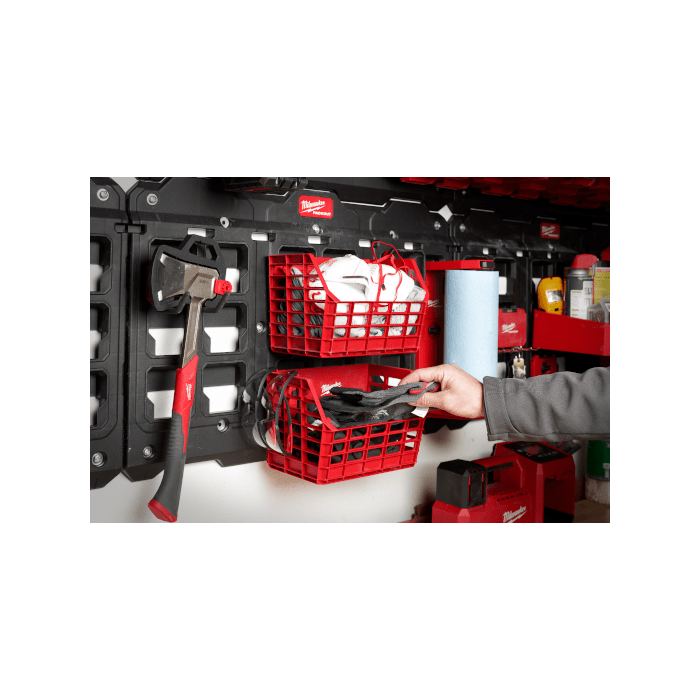 「PackOut」 Milwaukee Tool | ミルウォーキーツール PACKOUT™ コンパクトウォールバスケット 48 - 22 - 8342 - MisakaZoo