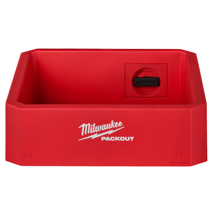 「PackOut」 Milwaukee Tool | ミルウォーキーツール PACKOUT™ シェルフ Sサイズ 48 - 22 - 8347 - MisakaZoo