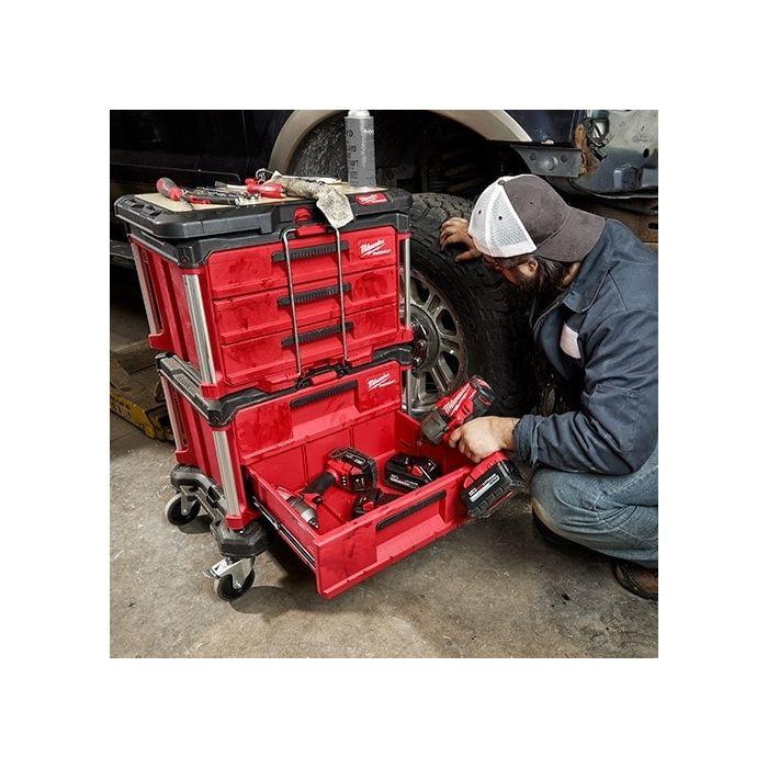 「PackOut」 Milwaukee Tool |ミルウォーキーツール パックアウト 引き出し収納 2段 48 - 22 - 8442 - MisakaZoo