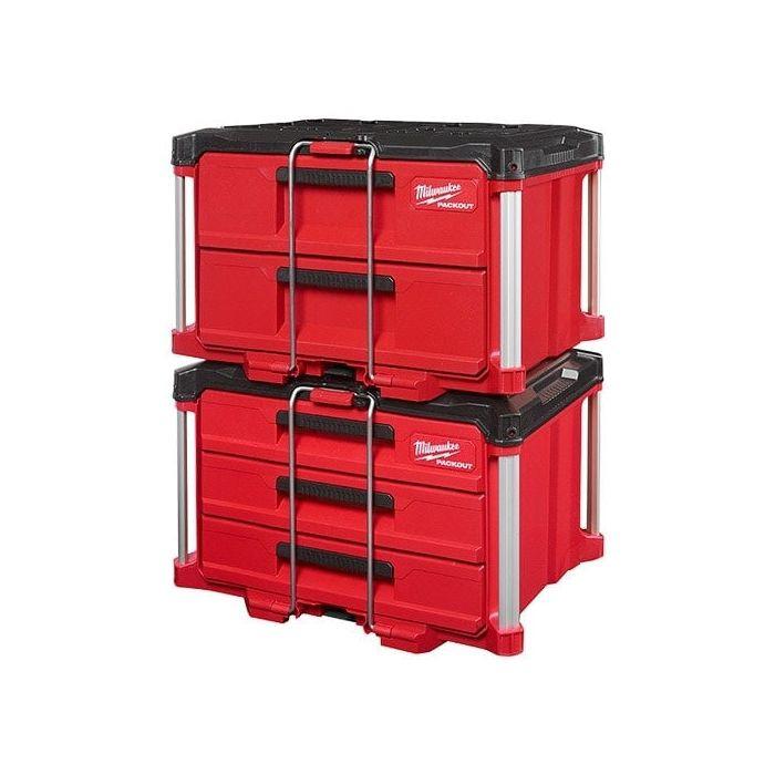 「PackOut」 Milwaukee Tool |ミルウォーキーツール パックアウト 引き出し収納 3段 48 - 22 - 8443 - MisakaZoo