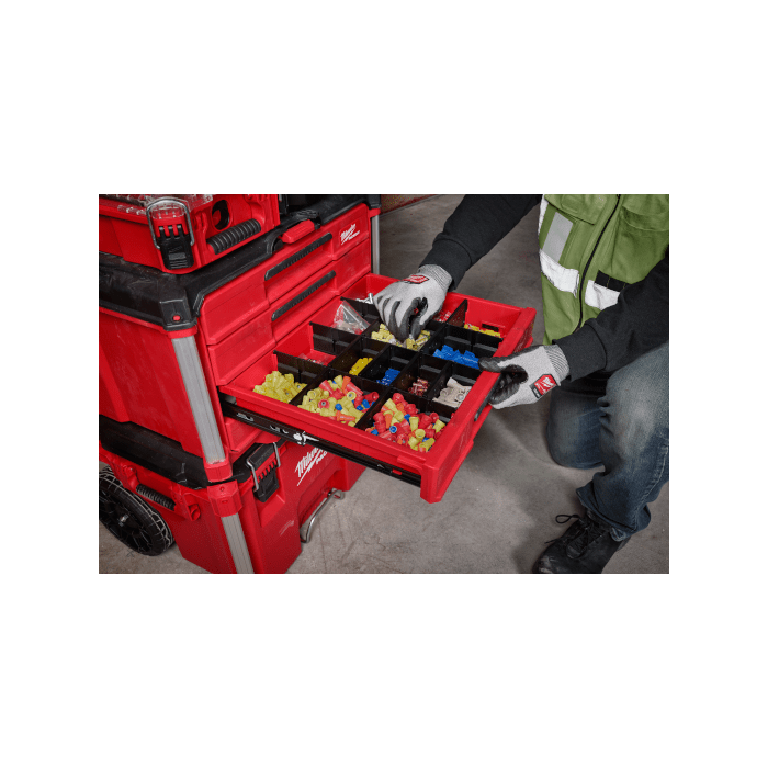 「PackOut」 Milwaukee Tool |ミルウォーキーツール パックアウト 引き出し収納 4段 48 - 22 - 8444 - MisakaZoo