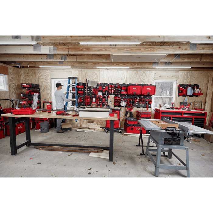 「PackOut」 Milwaukee Tool | ミルウォーキーツール PACKOUT™ ウォールマウンティングプレート(L)48 - 22 - 8487 - MisakaZoo