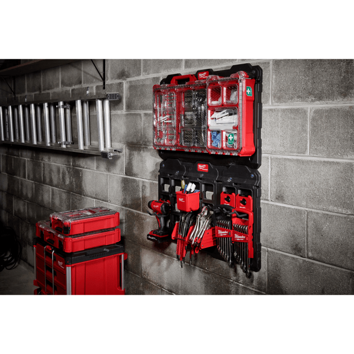 「PackOut」 Milwaukee Tool | ミルウォーキーツール PACKOUT™ ウォールマウンティングプレート(L)48 - 22 - 8487 - MisakaZoo