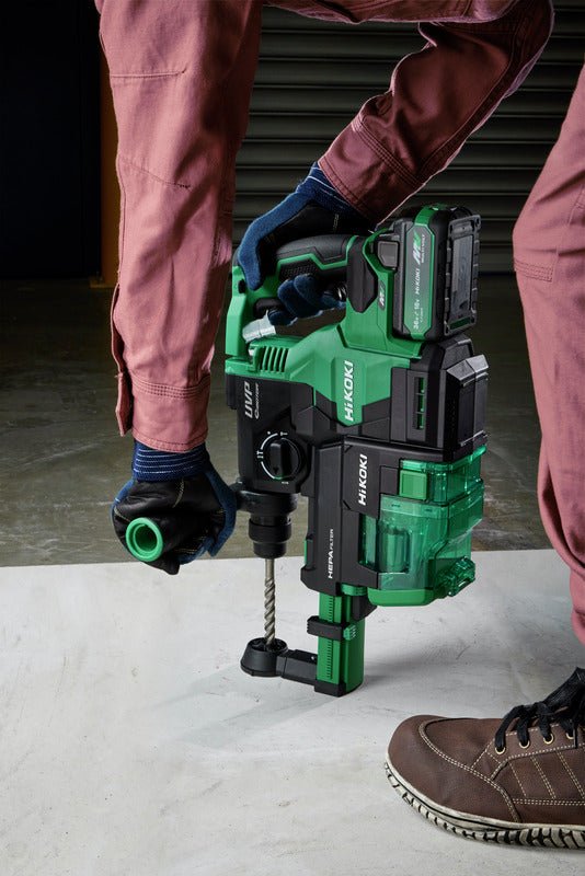 「フルセット品|集塵システム付|2.5Ah仕様」 HiKoki|ハイコーキ 36Vハンマドリル SDS - plus DH3628DB 2XPZ フルセット品 - MisakaZoo