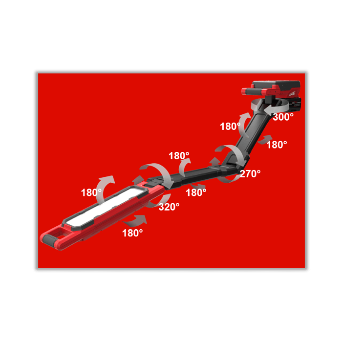 「本体のみ」 Milwaukee Tool|ミルウォーキーツール M18 マグネット可変アームアンダーライト M18 ABL - 0 APJ - MisakaZoo