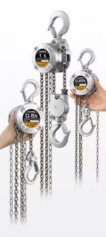 キトー チェーンブロック CX003 250kg - MisakaZoo