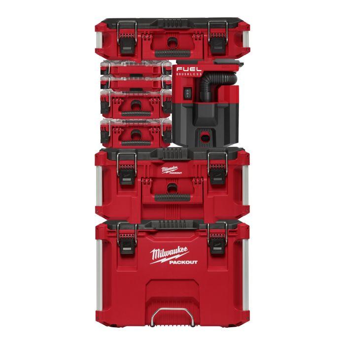 「PackOut」 Milwaukee Tool | ミルウォーキーツール M18 FUEL™ PACKOUT 乾湿両用集塵機 M18 FPOVCL - 0 JP 本体のみ - MisakaZoo