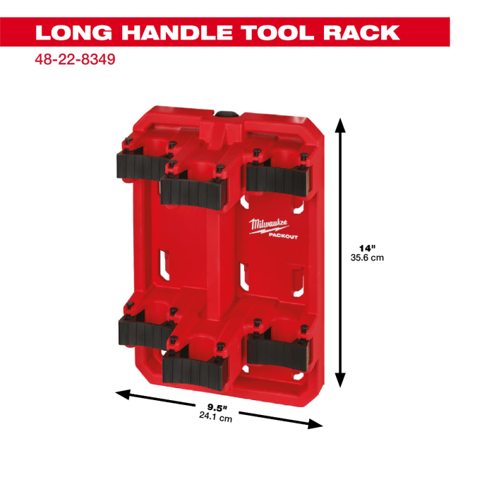 「PackOut」 Milwaukee Tool | ミルウォーキーツール PACKOUT™ スティックホルダー 48 - 22 - 8349 - MisakaZoo