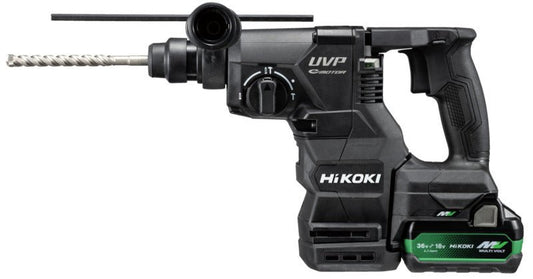 「フルセット品|2.5Ah仕様」 HiKoki|ハイコーキ 36Vハンマドリル SDS - plus DH3628DA フルセット品 - MisakaZoo