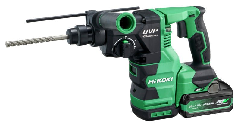 「フルセット品|4.0Ah仕様」 HiKoki|ハイコーキ 36Vハンマドリル SDS - plus DH3628DA 2WPZ フルセット品 - MisakaZoo