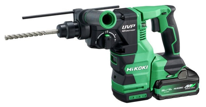 「フルセット品|4.0Ah仕様」 HiKoki|ハイコーキ 36Vハンマドリル SDS - plus DH3628DA 2WPZ フルセット品 - MisakaZoo