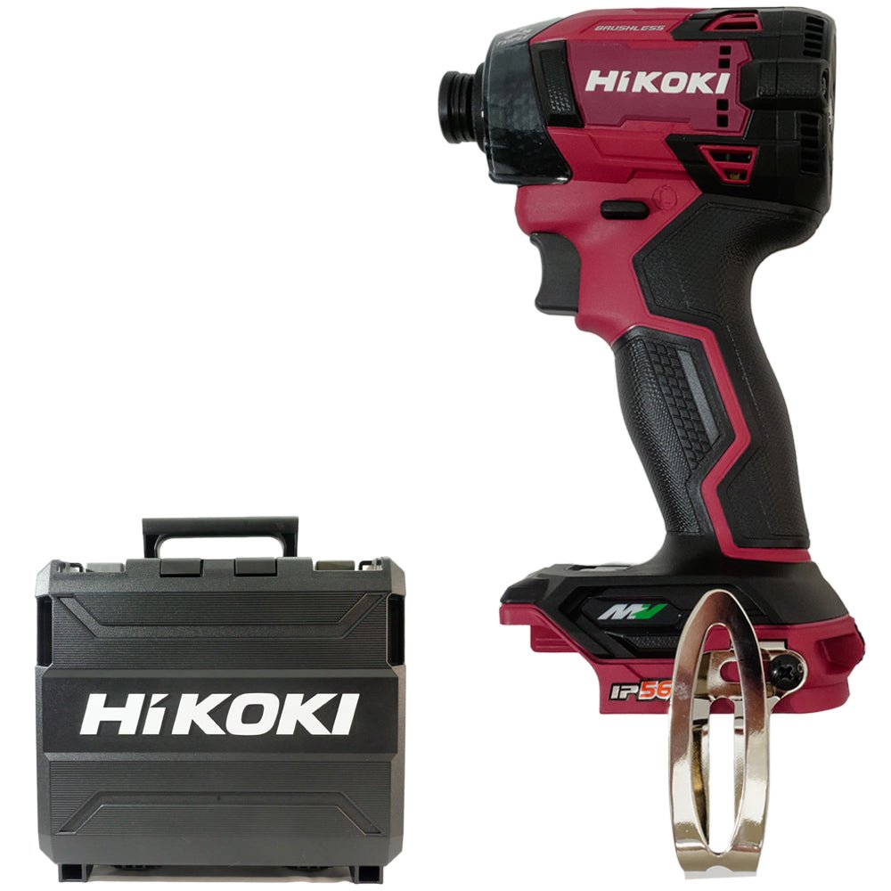 「本体とケース」 Hikoki(ハイコーキ) 充電式インパクトドライバ WH36DD セット内容(セットバラシ品 - OpenBox):本体とインジェクションケース - MisakaZoo