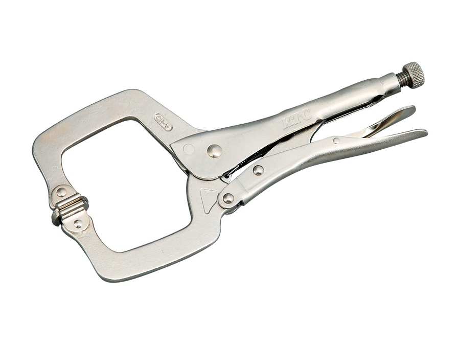 [460SP] KTC(京都機械工具)ロッキングプライヤ スイーベルパッドクランプ（全長460mm） 単品1本