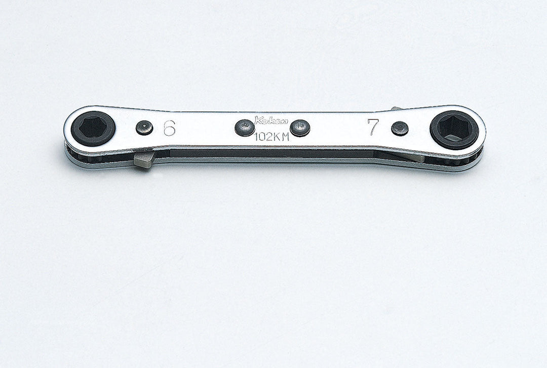 [102KM-8X9] Ko-ken(コーケン) ラチェットスパナ 8mmx9mm 単品1個 - MisakaZoo