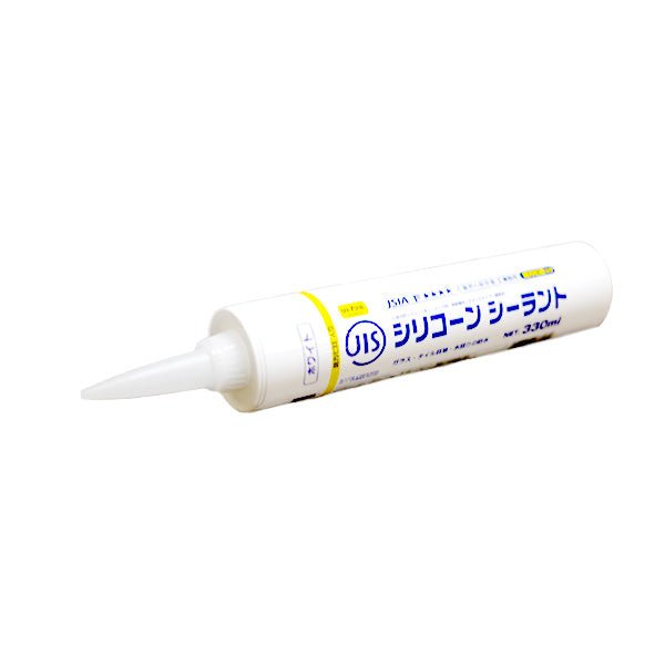 [1ケース10本入] サトケミ JISシリコーンシーラント ホワイト 防カビ剤入 - MisakaZoo
