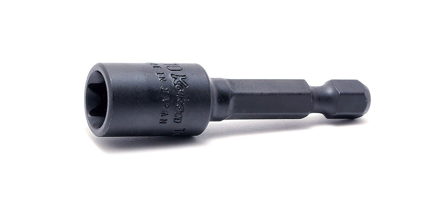 [113.50-E5] Ko-ken(コーケン) 1/4"(6.35mm)H トルクスナットセッター 全長50mm E5 単品1個 - MisakaZoo