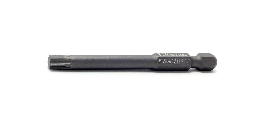 [121T.50-T27] Ko-ken(コーケン) 1/4"(6.35mm)H トルクスビット 全長50mm T27 単品1本 - MisakaZoo