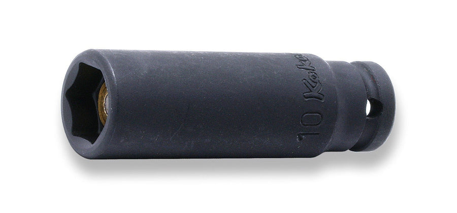 [12300G-13] Ko-ken(コーケン) 1/4"(6.35mm)SQ. インパクト6角ディープソケット(スライドマグネット付) 13mm 単品1個 - MisakaZoo