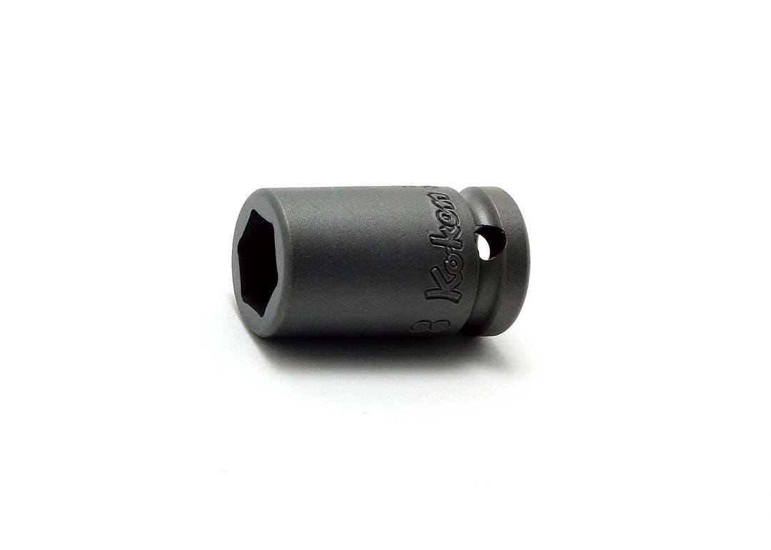 [12460M-10] Ko-ken(コーケン) 1/4"(6.35mm)SQ. インパクトセルフタッピングスクリュー用ソケット 10mm 単品1個 - MisakaZoo