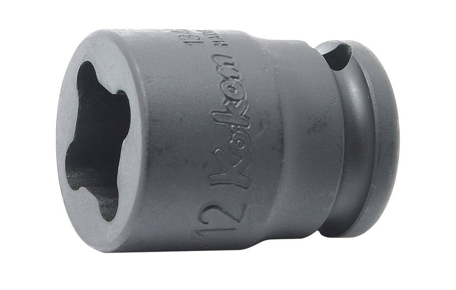 [13400-17WN] Ko-ken(コーケン) 3/8"(9.5mm)SQ. インパクトウエルドナットソケット 17mm 単品1個 - MisakaZoo