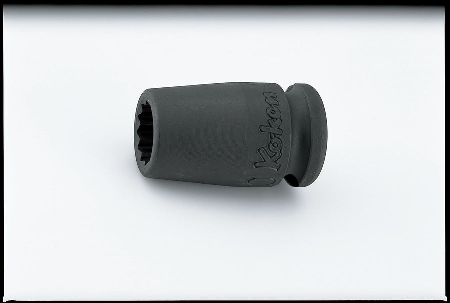 [13405A-7/16] Ko-ken(コーケン) 3/8"(9.5mm)SQ. インパクト12角ソケット 7/16" 単品1個 - MisakaZoo