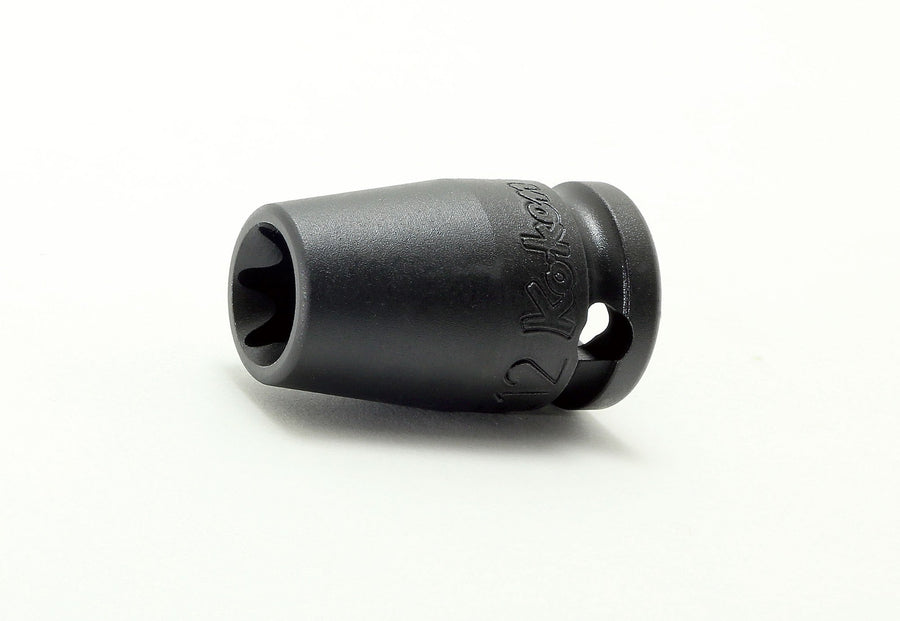[13425-12EPRL] Ko-ken(コーケン) 3/8"(9.5mm)SQ. インパクトトルクスプラスソケット 12EPRL 単品1個 - MisakaZoo