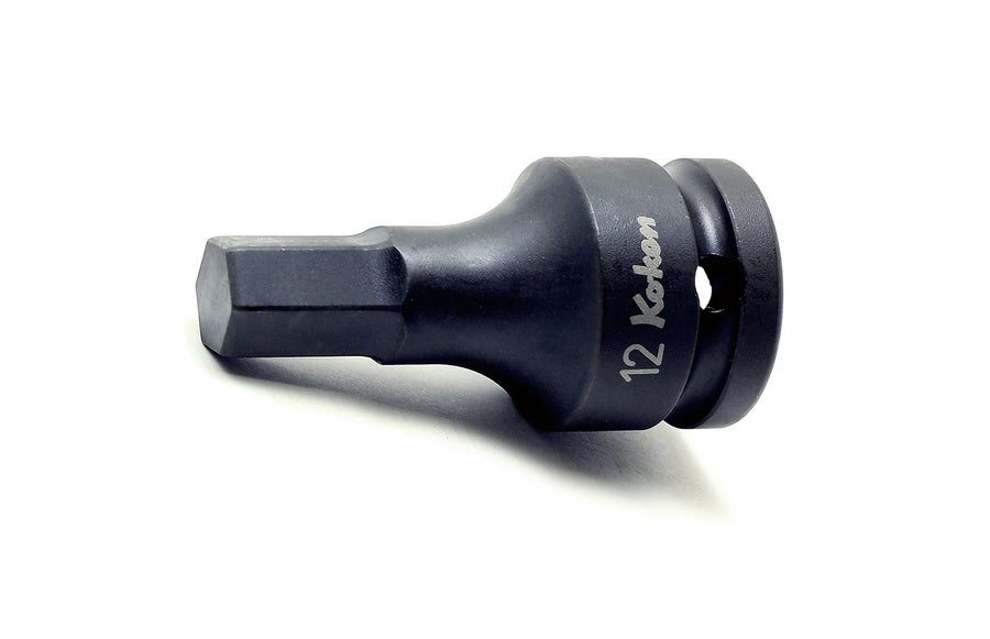 [14012M.60-4] Ko-ken(コーケン) 1/2"(12.7mm)SQ. インパクトヘックスビットソケット 全長60mm 4mm 単品1本 - MisakaZoo