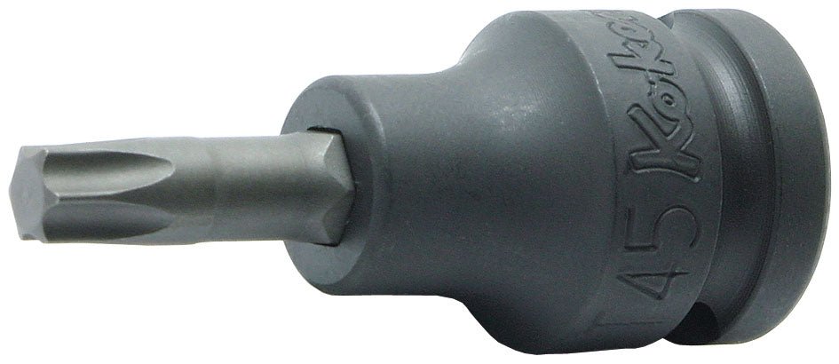 [14025.100-T45] Ko-ken(コーケン) 1/2"(12.7mm)SQ. インパクトトルクスビットソケット 全長100mm T45 単品1本 - MisakaZoo