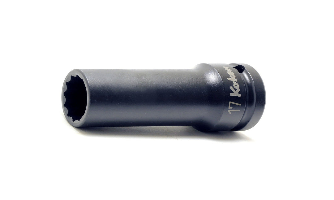 [14306M-11] Ko-ken(コーケン) 1/2"(12.7mm)SQ. インパクト12角ディープソケット(薄肉) 11mm 単品1個 - MisakaZoo
