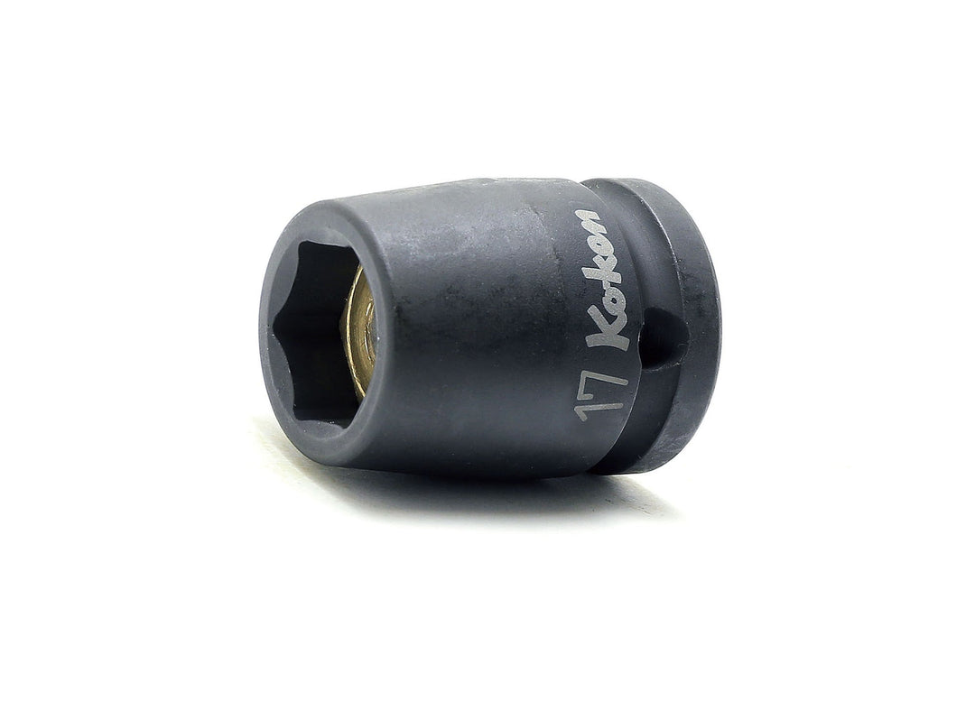 [14400MG-17] Ko-ken(コーケン) 1/2"(12.7mm)SQ. インパクト6角ソケット(マグネット付) 17mm 単品1個 - MisakaZoo