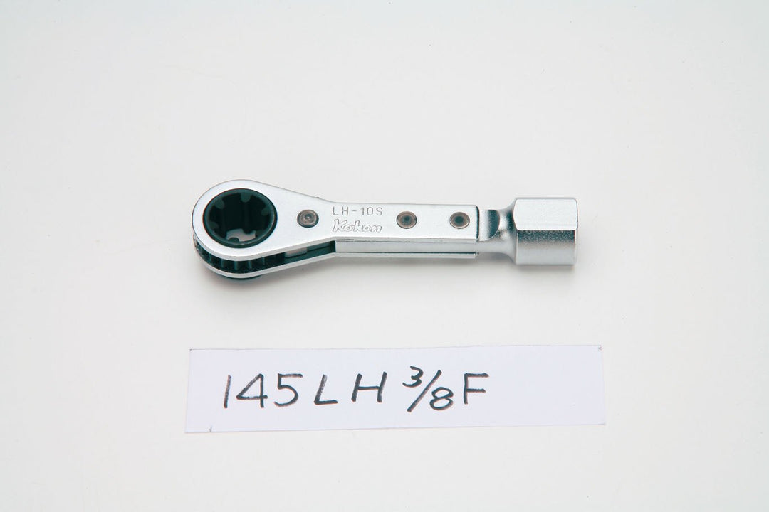 [145LH3/8F-10S] Ko-ken Ratchet Wrench for Auto Tensioner Pulley LH-10S 1 Piece - MisakaZoo