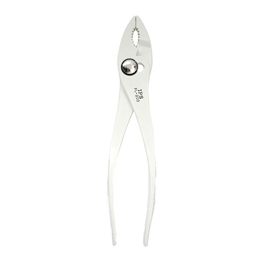 IPS PLIERS ゼブラカラー コンビ 200mm／白 PL-200W