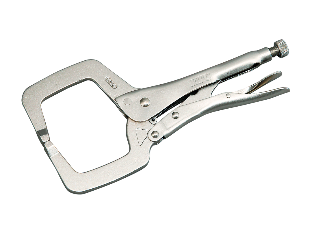 [610R] KTC(京都機械工具)ロッキングプライヤ Ｃクランプ（全長610mm） 単品1本