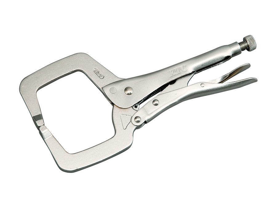 [610R] KTC(京都機械工具)ロッキングプライヤ Ｃクランプ（全長610mm） 単品1本