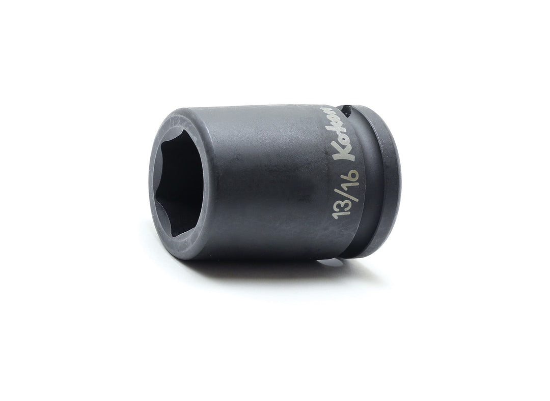 [15400A-11/16] Ko-ken(コーケン) 5/8"(15.9mm)SQ. インパクト6角ソケット 11/16" 単品1個 - MisakaZoo
