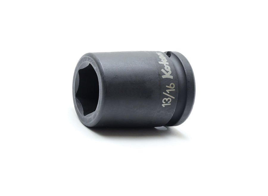 [15400A-13/16] Ko-ken(コーケン) 5/8"(15.9mm)SQ. インパクト6角ソケット 13/16" 単品1個 - MisakaZoo