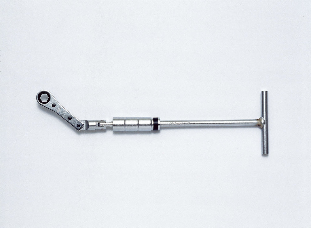 [154ML-10] Ko-ken(コーケン) T型フレックスラチェットスパナ(ロック式) 10mm 単品1本 - MisakaZoo
