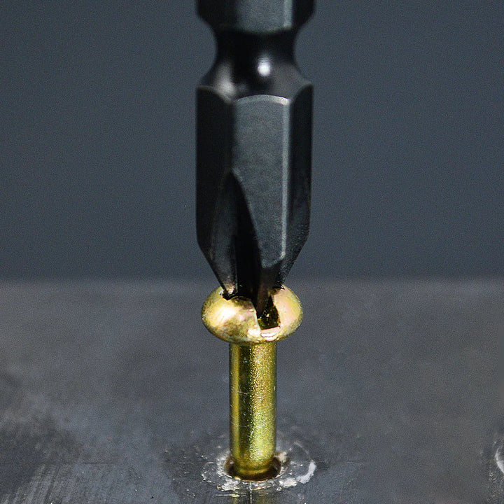 [5102-110-BG] KUROKIN 黒金(Black & Gold) 両頭ビット（２本組）+1×110mm 1セット
