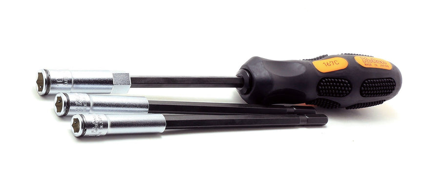 [167C-10(2B)] Ko-ken(コーケン) 差替ナットグリップソケットドライバー 10mm 単品1本 - MisakaZoo