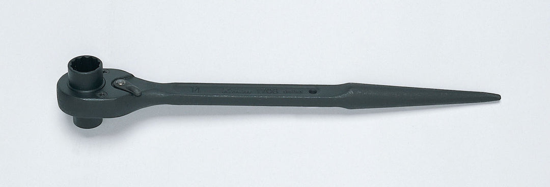 [170S-10X12] Ko-ken(コーケン) 両口シノ付きラチェット 10mmx12mm 単品1個 - MisakaZoo