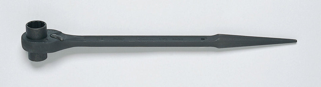 [171-13X17] Ko-ken(コーケン) 両口シノ付きラチェット(ロング) 13mmx17mm 単品1個 - MisakaZoo
