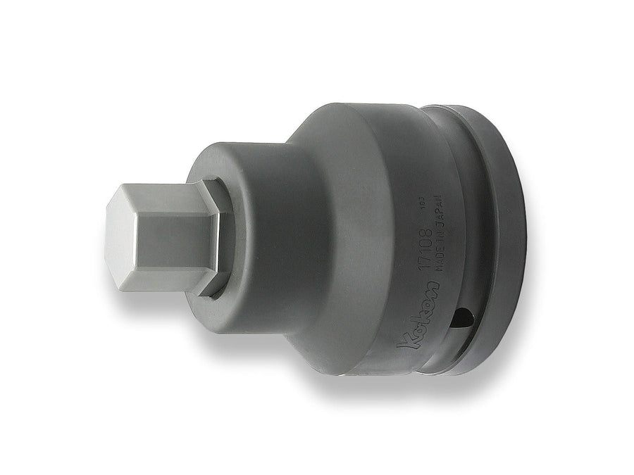 [17108.32-27] Ko-ken(コーケン) 1.1/2"(38.1mm)SQ. インパクトヘックスビットソケット 27mm 単品1本 - MisakaZoo