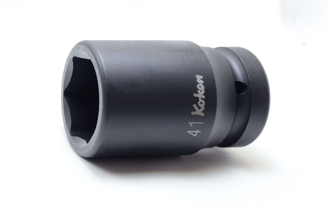 [18301X-22] Ko-ken(コーケン) 1"(25.4mm)SQ. インパクト6角セミディープソケット(薄肉) 22mm 単品1個 - MisakaZoo