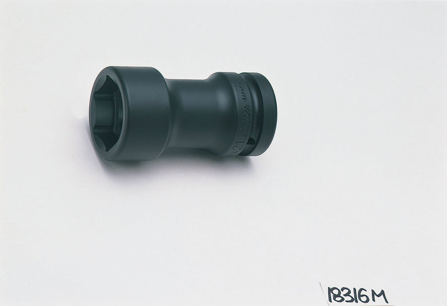 [18316M-35X17] Ko-ken(コーケン) 1"(25.4mm)SQ. インパクトリヤホイールナットソケット(コンビネーションタイプ) 35mmx17mm 単品1個 - MisakaZoo