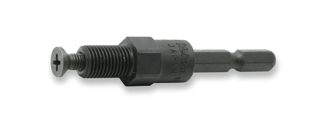 [184.64-1/2X20UNF] Ko-ken(コーケン) 1/4"(6.35mm)H ドリルチャックアダプター 1/2X20UNF 単品1個 - MisakaZoo
